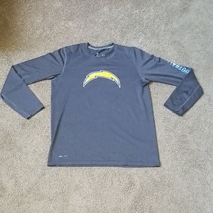 Nike NFL Team Apparel LA Chargers pullover shirt M